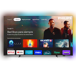 Smart Tv Philips 65" 65PML9118/77 Mini Led 4K Ambilight Google Tv          